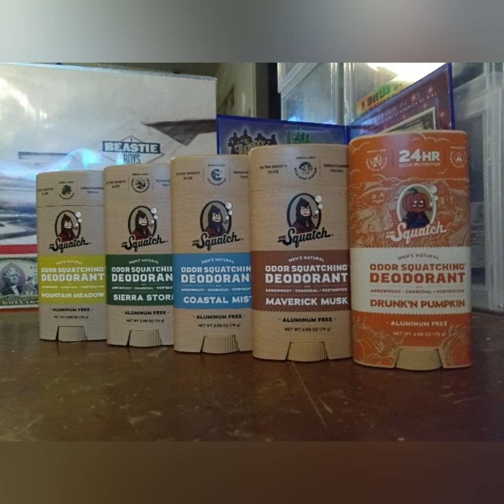 Dr. Squatch Deodorant Bundle NWT